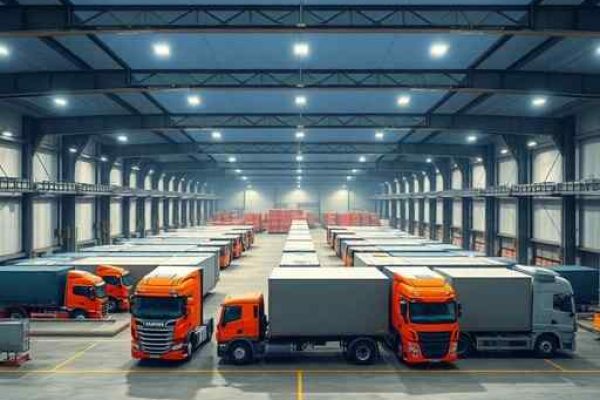 {"prompt":"professional architectural photography of a modern industrial logistics center in brazil showing a large organized concrete loading yard with heavy trucks and steel structures sharp focus cinematic lighting photorealistic high-end engineering design","originalPrompt":"professional architectural photography of a modern industrial logistics center in brazil showing a large organized concrete loading yard with heavy trucks and steel structures sharp focus cinematic lighting photorealistic high-end engineering design","width":512,"height":512,"seed":42,"model":"flux","safe":false,"quality":"medium","image":[],"transparent":false,"reasoning":"balanced","audio":true,"dimensionsExplicit":true,"isMature":false,"isChild":false,"trackingData":{"actualModel":"flux","usage":{"completionImageTokens":1,"totalTokenCount":1}}}
