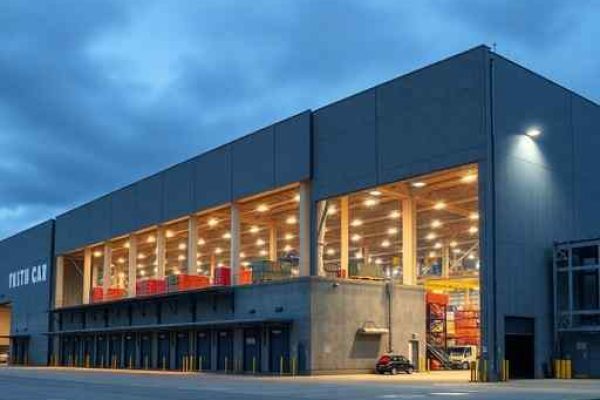 {"prompt":"professional architectural photography of a modern industrial logistics warehouse exterior high-end engineering design sharp focus cinematic lighting photorealistic structures of concrete and steel clean lines industrial architecture","originalPrompt":"professional architectural photography of a modern industrial logistics warehouse exterior high-end engineering design sharp focus cinematic lighting photorealistic structures of concrete and steel clean lines industrial architecture","width":512,"height":512,"seed":42,"model":"flux","safe":false,"quality":"medium","image":[],"transparent":false,"reasoning":"balanced","audio":true,"dimensionsExplicit":true,"isMature":false,"isChild":false,"trackingData":{"actualModel":"flux","usage":{"completionImageTokens":1,"totalTokenCount":1}}}