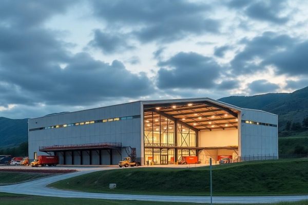 {"prompt":"professional architectural photography of a modern industrial logistics warehouse in a scenic hilly landscape high-end engineering design sharp focus steel structure cinematic lighting photorealistic construction site excellence","originalPrompt":"professional architectural photography of a modern industrial logistics warehouse in a scenic hilly landscape high-end engineering design sharp focus steel structure cinematic lighting photorealistic construction site excellence","seed":42,"model":"flux","safe":false,"quality":"medium","image":[],"transparent":false,"reasoning":"balanced","audio":true,"width":1024,"height":1024,"dimensionsExplicit":false,"isMature":false,"isChild":false,"trackingData":{"actualModel":"flux","usage":{"completionImageTokens":1,"totalTokenCount":1}}}