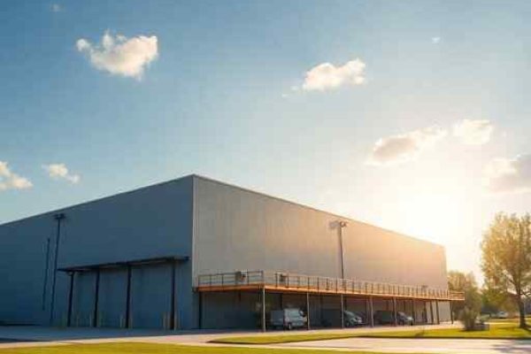 {"prompt":"professional architectural photography of a modern industrial logistics warehouse in a sunny landscape with cinematic lighting sharp focus steel and concrete structure high end engineering design photorealistic wide angle shot","originalPrompt":"professional architectural photography of a modern industrial logistics warehouse in a sunny landscape with cinematic lighting sharp focus steel and concrete structure high end engineering design photorealistic wide angle shot","width":512,"height":512,"seed":42,"model":"flux","safe":false,"quality":"medium","image":[],"transparent":false,"reasoning":"balanced","audio":true,"dimensionsExplicit":true,"isMature":false,"isChild":false,"trackingData":{"actualModel":"flux","usage":{"completionImageTokens":1,"totalTokenCount":1}}}
