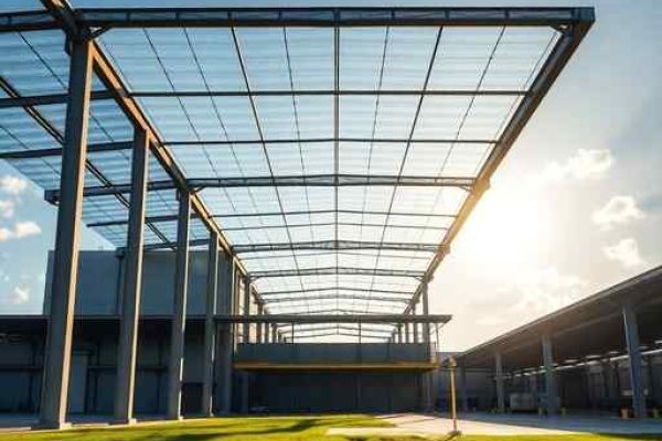 {"prompt":"professional architectural photography of a modern industrial logistics warehouse structure made of steel and concrete during a sunny day in brazilian countryside sharp focus photorealistic high-end industrial design wide angle view cinematic lighting","originalPrompt":"professional architectural photography of a modern industrial logistics warehouse structure made of steel and concrete during a sunny day in brazilian countryside sharp focus photorealistic high-end industrial design wide angle view cinematic lighting","width":512,"height":512,"seed":42,"model":"flux","safe":false,"quality":"medium","image":[],"transparent":false,"reasoning":"balanced","audio":true,"dimensionsExplicit":true,"isMature":false,"isChild":false,"trackingData":{"actualModel":"flux","usage":{"completionImageTokens":1,"totalTokenCount":1}}}