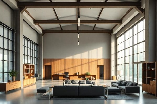 {"prompt":"professional architectural photography of a modern industrial office and luxury workshop interior in southern brazil high-end residential design elements cinematic lighting large windows with natural light sharp focus photorealistic minimalist furniture sophisticated woodwork details","originalPrompt":"professional architectural photography of a modern industrial office and luxury workshop interior in southern brazil high-end residential design elements cinematic lighting large windows with natural light sharp focus photorealistic minimalist furniture sophisticated woodwork details","seed":42,"model":"flux","safe":false,"quality":"medium","image":[],"transparent":false,"reasoning":"balanced","audio":true,"width":1024,"height":1024,"dimensionsExplicit":false,"isMature":false,"isChild":false,"trackingData":{"actualModel":"flux","usage":{"completionImageTokens":1,"totalTokenCount":1}}}
