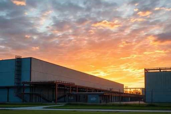 {"prompt":"professional architectural photography of a modern industrial warehouse complex in a rural setting during sunset high-end engineering design steel and concrete structures sharp focus photorealistic cinematic lighting wide angle view","originalPrompt":"professional architectural photography of a modern industrial warehouse complex in a rural setting during sunset high-end engineering design steel and concrete structures sharp focus photorealistic cinematic lighting wide angle view","width":512,"height":512,"seed":42,"model":"flux","safe":false,"quality":"medium","image":[],"transparent":false,"reasoning":"balanced","audio":true,"dimensionsExplicit":true,"isMature":false,"isChild":false,"trackingData":{"actualModel":"flux","usage":{"completionImageTokens":1,"totalTokenCount":1}}}