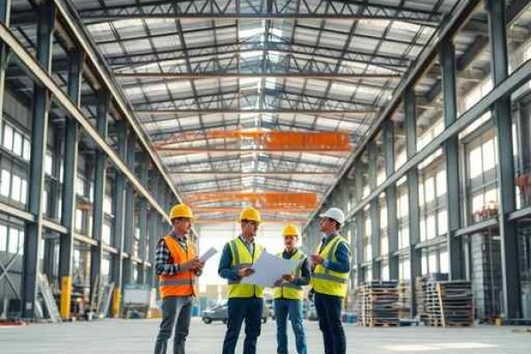 {"prompt":"professional architectural photography of a modern industrial warehouse construction site with clean steel structures and organized concrete floors engineers reviewing blueprints in a bright sunlit environment cinematic lighting high-end engineering execution sharp focus photorealistic","originalPrompt":"professional architectural photography of a modern industrial warehouse construction site with clean steel structures and organized concrete floors engineers reviewing blueprints in a bright sunlit environment cinematic lighting high-end engineering execution sharp focus photorealistic","width":512,"height":512,"seed":42,"model":"flux","safe":false,"quality":"medium","image":[],"transparent":false,"reasoning":"balanced","audio":true,"dimensionsExplicit":true,"isMature":false,"isChild":false,"trackingData":{"actualModel":"flux","usage":{"completionImageTokens":1,"totalTokenCount":1}}}