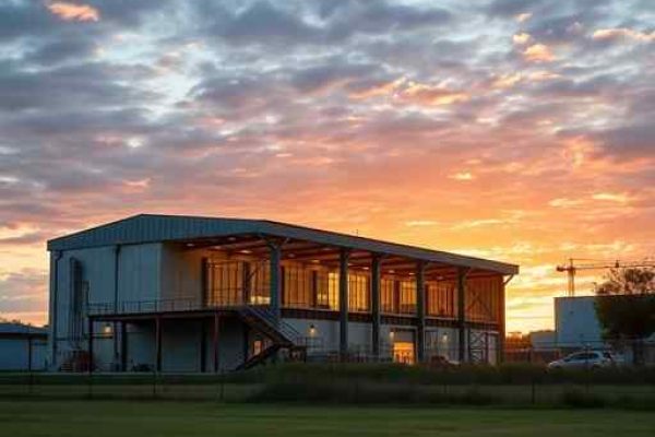 {"prompt":"professional architectural photography of a modern industrial warehouse in a rural setting at sunset cinematic lighting concrete and steel structures sharp focus photorealistic high-end engineering design","originalPrompt":"professional architectural photography of a modern industrial warehouse in a rural setting at sunset cinematic lighting concrete and steel structures sharp focus photorealistic high-end engineering design","width":512,"height":512,"seed":42,"model":"flux","safe":false,"quality":"medium","image":[],"transparent":false,"reasoning":"balanced","audio":true,"dimensionsExplicit":true,"isMature":false,"isChild":false,"trackingData":{"actualModel":"flux","usage":{"completionImageTokens":1,"totalTokenCount":1}}}