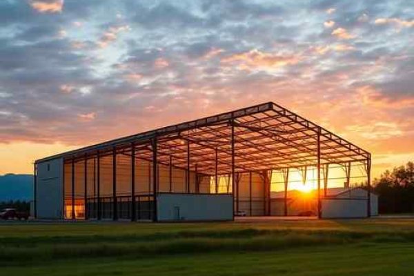 {"prompt":"professional architectural photography of a modern large-scale agricultural steel warehouse in a rural landscape during sunset cinematic lighting sharp focus photorealistic high-end structural engineering design","originalPrompt":"professional architectural photography of a modern large-scale agricultural steel warehouse in a rural landscape during sunset cinematic lighting sharp focus photorealistic high-end structural engineering design","width":512,"height":512,"seed":42,"model":"flux","safe":false,"quality":"medium","image":[],"transparent":false,"reasoning":"balanced","audio":true,"dimensionsExplicit":true,"isMature":false,"isChild":false,"trackingData":{"actualModel":"flux","usage":{"completionImageTokens":1,"totalTokenCount":1}}}
