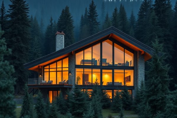 {"prompt":"professional architectural photography of a modern luxury chalet in a dense mountain forest setting high-end residential design with floor-to-ceiling windows cinematic lighting warm interiors glowing at dusk sharp focus photorealistic sustainable architecture integration with nature","originalPrompt":"professional architectural photography of a modern luxury chalet in a dense mountain forest setting high-end residential design with floor-to-ceiling windows cinematic lighting warm interiors glowing at dusk sharp focus photorealistic sustainable architecture integration with nature","seed":42,"model":"flux","safe":false,"quality":"medium","image":[],"transparent":false,"reasoning":"balanced","audio":true,"width":1024,"height":1024,"dimensionsExplicit":false,"has_nsfw_concept":false,"concept":null,"trackingData":{"actualModel":"flux","usage":{"completionImageTokens":1,"totalTokenCount":1}}}