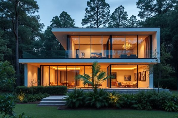 {"prompt":"professional architectural photography of a modern luxury eco-friendly house in Atalanta SC, high-end residential design, seamless integration with dense Atlantic Forest vegetation, cinematic lighting, large glass facades, minimalist interiors, sustainable architecture, sharp focus, photorealistic","originalPrompt":"professional architectural photography of a modern luxury eco-friendly house in Atalanta SC, high-end residential design, seamless integration with dense Atlantic Forest vegetation, cinematic lighting, large glass facades, minimalist interiors, sustainable architecture, sharp focus, photorealistic","seed":42,"model":"flux","safe":false,"quality":"medium","image":[],"transparent":false,"reasoning":"balanced","audio":true,"width":1024,"height":1024,"dimensionsExplicit":false,"has_nsfw_concept":false,"concept":null,"trackingData":{"actualModel":"flux","usage":{"completionImageTokens":1,"totalTokenCount":1}}}
