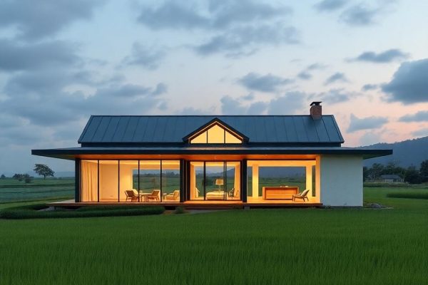 {"prompt":"professional architectural photography of a modern luxury farmhouse in brazilian rural landscape high-end residential design cinematic lighting photorealistic sharp focus sustainable materials with panoramic views of fields","originalPrompt":"professional architectural photography of a modern luxury farmhouse in brazilian rural landscape high-end residential design cinematic lighting photorealistic sharp focus sustainable materials with panoramic views of fields","seed":42,"model":"flux","safe":false,"quality":"medium","image":[],"transparent":false,"reasoning":"balanced","audio":true,"width":1024,"height":1024,"dimensionsExplicit":false,"isMature":false,"isChild":false,"trackingData":{"actualModel":"flux","usage":{"completionImageTokens":1,"totalTokenCount":1}}}