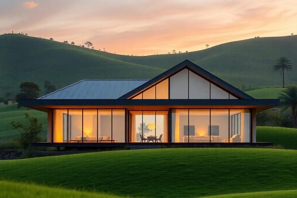 {"prompt":"professional architectural photography of a modern luxury farmhouse in southern brazil high-end residential design integrated with nature large glass facades cinematic lighting sharp focus photorealistic surrounded by green hills at golden hour","originalPrompt":"professional architectural photography of a modern luxury farmhouse in southern brazil high-end residential design integrated with nature large glass facades cinematic lighting sharp focus photorealistic surrounded by green hills at golden hour","seed":42,"model":"flux","safe":false,"quality":"medium","image":[],"transparent":false,"reasoning":"balanced","audio":true,"width":1024,"height":1024,"dimensionsExplicit":false,"isMature":false,"isChild":false,"trackingData":{"actualModel":"flux","usage":{"completionImageTokens":1,"totalTokenCount":1}}}