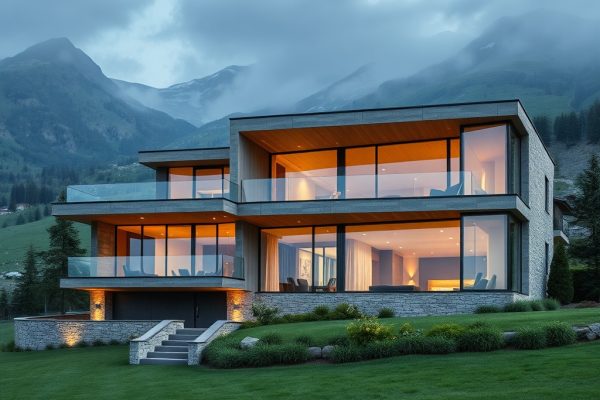 {"prompt":"professional architectural photography of a modern luxury mansion in a mountainous region, high-end residential design, floor-to-ceiling glass windows, cinematic lighting, lush green landscape surroundings, sharp focus, photorealistic, sophisticated materials like stone and timber","originalPrompt":"professional architectural photography of a modern luxury mansion in a mountainous region, high-end residential design, floor-to-ceiling glass windows, cinematic lighting, lush green landscape surroundings, sharp focus, photorealistic, sophisticated materials like stone and timber","seed":42,"model":"flux","safe":false,"quality":"medium","image":[],"transparent":false,"reasoning":"balanced","audio":true,"width":1024,"height":1024,"dimensionsExplicit":false,"has_nsfw_concept":false,"concept":null,"trackingData":{"actualModel":"flux","usage":{"completionImageTokens":1,"totalTokenCount":1}}}