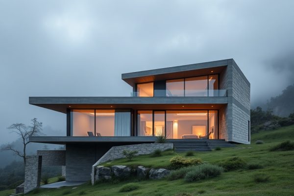 {"prompt":"professional architectural photography of a modern luxury mountain house in southern brazil high-end residential design with exposed concrete and natural stone cladding cinematic lighting during a misty morning sharp focus photorealistic high altitude landscape background","originalPrompt":"professional architectural photography of a modern luxury mountain house in southern brazil high-end residential design with exposed concrete and natural stone cladding cinematic lighting during a misty morning sharp focus photorealistic high altitude landscape background","seed":42,"model":"flux","safe":false,"quality":"medium","image":[],"transparent":false,"reasoning":"balanced","audio":true,"width":1024,"height":1024,"dimensionsExplicit":false,"has_nsfw_concept":false,"concept":null,"trackingData":{"actualModel":"flux","usage":{"completionImageTokens":1,"totalTokenCount":1}}}