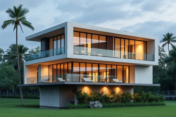 {"prompt":"professional architectural photography of a modern luxury residence in a flood-resilient landscape high elevated foundation contemporary design with glass and concrete materials cinematic lighting lush greenery background photorealistic high-end residential architecture","originalPrompt":"professional architectural photography of a modern luxury residence in a flood-resilient landscape high elevated foundation contemporary design with glass and concrete materials cinematic lighting lush greenery background photorealistic high-end residential architecture","seed":42,"model":"flux","safe":false,"quality":"medium","image":[],"transparent":false,"reasoning":"balanced","audio":true,"width":1024,"height":1024,"dimensionsExplicit":false,"has_nsfw_concept":false,"concept":null,"trackingData":{"actualModel":"flux","usage":{"completionImageTokens":1,"totalTokenCount":1}}}