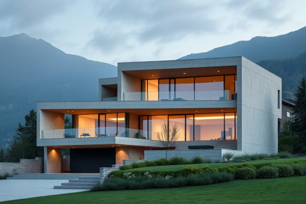 {"prompt":"professional architectural photography of a modern luxury residence in a mountainous region, minimalist design, high-end residential architecture, cinematic lighting, sharp focus, photorealistic, sleek concrete and glass facade, lush green surroundings","originalPrompt":"professional architectural photography of a modern luxury residence in a mountainous region, minimalist design, high-end residential architecture, cinematic lighting, sharp focus, photorealistic, sleek concrete and glass facade, lush green surroundings","seed":42,"model":"flux","safe":false,"quality":"medium","image":[],"transparent":false,"reasoning":"balanced","audio":true,"width":1024,"height":1024,"dimensionsExplicit":false,"has_nsfw_concept":false,"concept":null,"trackingData":{"actualModel":"flux","usage":{"completionImageTokens":1,"totalTokenCount":1}}}
