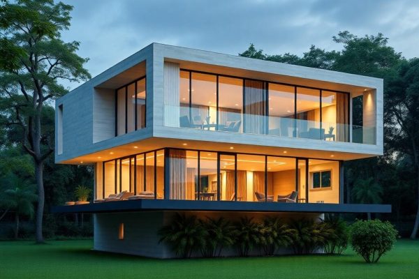 {"prompt":"professional architectural photography of a modern luxury residence in Rio do Campo built on an elevated foundation to prevent flooding high-end residential design sleek contemporary facade with large glass panels cinematic lighting lush green surroundings sharp focus photorealistic 8k resolution","originalPrompt":"professional architectural photography of a modern luxury residence in Rio do Campo built on an elevated foundation to prevent flooding high-end residential design sleek contemporary facade with large glass panels cinematic lighting lush green surroundings sharp focus photorealistic 8k resolution","seed":42,"model":"flux","safe":false,"quality":"medium","image":[],"transparent":false,"reasoning":"balanced","audio":true,"width":1024,"height":1024,"dimensionsExplicit":false,"isMature":false,"isChild":false,"trackingData":{"actualModel":"flux","usage":{"completionImageTokens":1,"totalTokenCount":1}}}