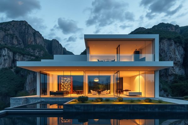{"prompt":"professional architectural photography of a modern luxury residence nestled in the mountains of Southern Brazil high-end residential design cinematic lighting large glass facades reflecting the canyons minimalist interiors photorealistic sharp focus 8k ultra detailed","originalPrompt":"professional architectural photography of a modern luxury residence nestled in the mountains of Southern Brazil high-end residential design cinematic lighting large glass facades reflecting the canyons minimalist interiors photorealistic sharp focus 8k ultra detailed","seed":42,"model":"flux","safe":false,"quality":"medium","image":[],"transparent":false,"reasoning":"balanced","audio":true,"width":1024,"height":1024,"dimensionsExplicit":false,"has_nsfw_concept":false,"concept":null,"trackingData":{"actualModel":"flux","usage":{"completionImageTokens":1,"totalTokenCount":1}}}