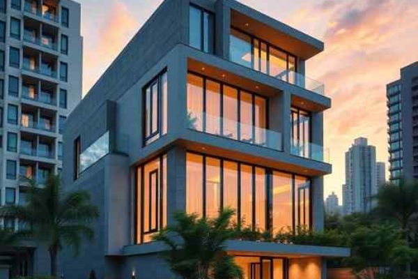 {"prompt":"professional architectural photography of a modern luxury residential facade in a growing city environment at sunset high-end residential design with cinematic lighting sharp focus photorealistic structures of glass and concrete","originalPrompt":"professional architectural photography of a modern luxury residential facade in a growing city environment at sunset high-end residential design with cinematic lighting sharp focus photorealistic structures of glass and concrete","width":512,"height":512,"seed":42,"model":"flux","safe":false,"quality":"medium","image":[],"transparent":false,"reasoning":"balanced","audio":true,"dimensionsExplicit":true,"isMature":false,"isChild":false,"trackingData":{"actualModel":"flux","usage":{"completionImageTokens":1,"totalTokenCount":1}}}