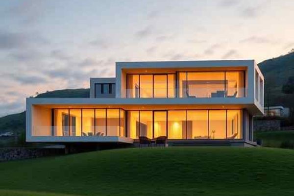 {"prompt":"professional architectural photography of a modern luxury residential house in a hilly landscape in Marmeleiro Parana high-end architectural design with clean lines large glass facades cinematic lighting golden hour sharp focus photorealistic 8k","originalPrompt":"professional architectural photography of a modern luxury residential house in a hilly landscape in Marmeleiro Parana high-end architectural design with clean lines large glass facades cinematic lighting golden hour sharp focus photorealistic 8k","width":512,"height":512,"seed":42,"model":"flux","safe":false,"quality":"medium","image":[],"transparent":false,"reasoning":"balanced","audio":true,"dimensionsExplicit":true,"isMature":false,"isChild":false,"trackingData":{"actualModel":"flux","usage":{"completionImageTokens":1,"totalTokenCount":1}}}