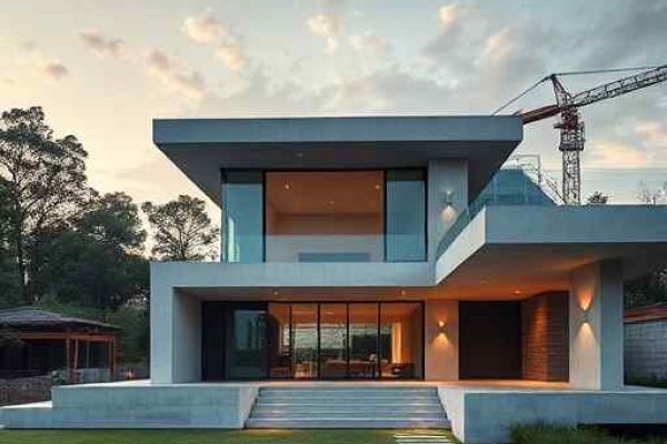 {"prompt":"professional architectural photography of a modern luxury villa exterior in a serene landscape with exposed concrete and steel beams high-end residential design cinematic lighting sharp focus photorealistic construction site in the background showing perfectly organized structural elements","originalPrompt":"professional architectural photography of a modern luxury villa exterior in a serene landscape with exposed concrete and steel beams high-end residential design cinematic lighting sharp focus photorealistic construction site in the background showing perfectly organized structural elements","width":512,"height":512,"seed":42,"model":"flux","safe":false,"quality":"medium","image":[],"transparent":false,"reasoning":"balanced","audio":true,"dimensionsExplicit":true,"has_nsfw_concept":false,"concept":null,"trackingData":{"actualModel":"flux","usage":{"completionImageTokens":1,"totalTokenCount":1}}}