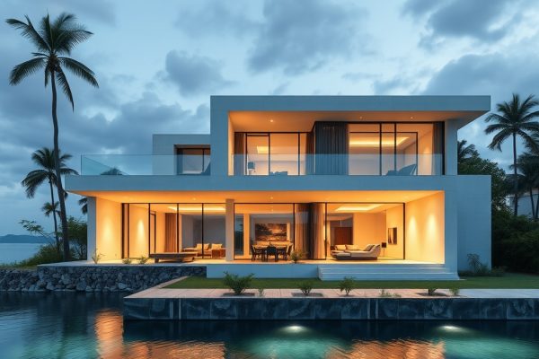 {"prompt":"professional architectural photography of a modern luxury villa near a serene lagoon in Brazil high-end residential design with smart waterproof materials cinematic lighting sharp focus photorealistic minimalist interiors and sophisticated facade structures surrounded by nature","originalPrompt":"professional architectural photography of a modern luxury villa near a serene lagoon in Brazil high-end residential design with smart waterproof materials cinematic lighting sharp focus photorealistic minimalist interiors and sophisticated facade structures surrounded by nature","seed":42,"model":"flux","safe":false,"quality":"medium","image":[],"transparent":false,"reasoning":"balanced","audio":true,"width":1024,"height":1024,"dimensionsExplicit":false,"has_nsfw_concept":false,"concept":null,"trackingData":{"actualModel":"flux","usage":{"completionImageTokens":1,"totalTokenCount":1}}}