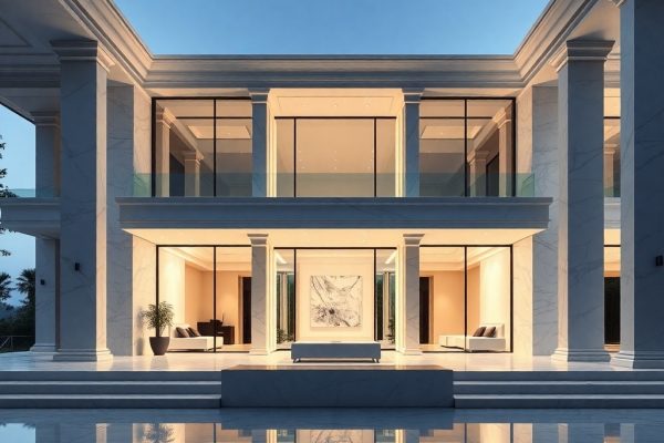 {"prompt":"professional architectural photography of a modern luxury villa with neoclassical influence high-end residential design minimalist interiors cinematic lighting large glass facades dramatic shadows sharp focus photorealistic white marble textures and natural stone elements","originalPrompt":"professional architectural photography of a modern luxury villa with neoclassical influence high-end residential design minimalist interiors cinematic lighting large glass facades dramatic shadows sharp focus photorealistic white marble textures and natural stone elements","seed":42,"model":"flux","enhance":false,"negative_prompt":"undefined","nofeed":false,"safe":false,"quality":"medium","image":[],"transparent":false,"reasoning":"balanced","audio":true,"width":1024,"height":1024,"dimensionsExplicit":false,"isMature":false,"isChild":false,"trackingData":{"actualModel":"flux","usage":{"completionImageTokens":1,"totalTokenCount":1}}}