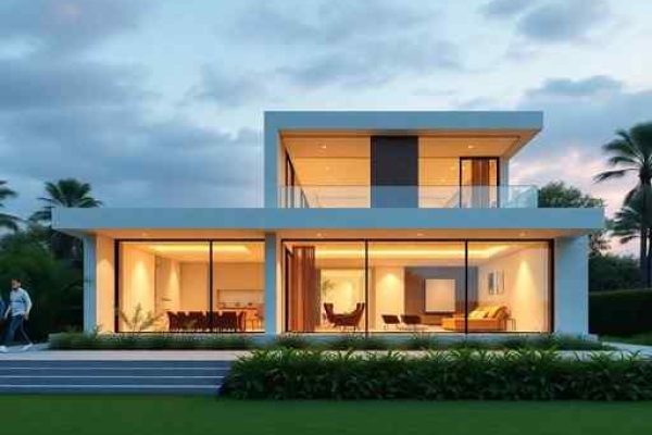 {"prompt":"professional architectural photography of a modern one-story luxury house in Brazil with minimalist design and modular structure high-end residential design with large glass panels cinematic lighting lush green landscaping sharp focus photorealistic 8k","originalPrompt":"professional architectural photography of a modern one-story luxury house in Brazil with minimalist design and modular structure high-end residential design with large glass panels cinematic lighting lush green landscaping sharp focus photorealistic 8k","width":512,"height":512,"seed":42,"model":"flux","safe":false,"quality":"medium","image":[],"transparent":false,"reasoning":"balanced","audio":true,"dimensionsExplicit":true,"isMature":false,"isChild":false,"trackingData":{"actualModel":"flux","usage":{"completionImageTokens":1,"totalTokenCount":1}}}