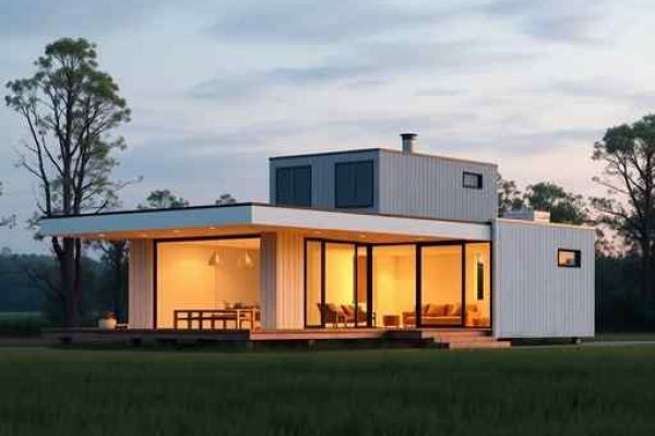 {"prompt":"professional architectural photography of a modern prefabricated modular house in a rural setting high-end residential design with clean lines warm cinematic lighting surrounded by nature sharp focus photorealistic architectural visualization","originalPrompt":"professional architectural photography of a modern prefabricated modular house in a rural setting high-end residential design with clean lines warm cinematic lighting surrounded by nature sharp focus photorealistic architectural visualization","width":512,"height":512,"seed":42,"model":"flux","safe":false,"quality":"medium","image":[],"transparent":false,"reasoning":"balanced","audio":true,"dimensionsExplicit":true,"isMature":false,"isChild":false,"trackingData":{"actualModel":"flux","usage":{"completionImageTokens":1,"totalTokenCount":1}}}