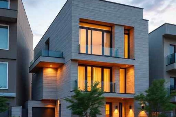 {"prompt":"professional architectural photography of a modern residential facade in a growing city high-end structural masonry design clean lines warm cinematic lighting photorealistic sharp focus luxury urban planning","originalPrompt":"professional architectural photography of a modern residential facade in a growing city high-end structural masonry design clean lines warm cinematic lighting photorealistic sharp focus luxury urban planning","width":512,"height":512,"seed":42,"model":"flux","safe":false,"quality":"medium","image":[],"transparent":false,"reasoning":"balanced","audio":true,"dimensionsExplicit":true,"isMature":false,"isChild":false,"trackingData":{"actualModel":"flux","usage":{"completionImageTokens":1,"totalTokenCount":1}}}