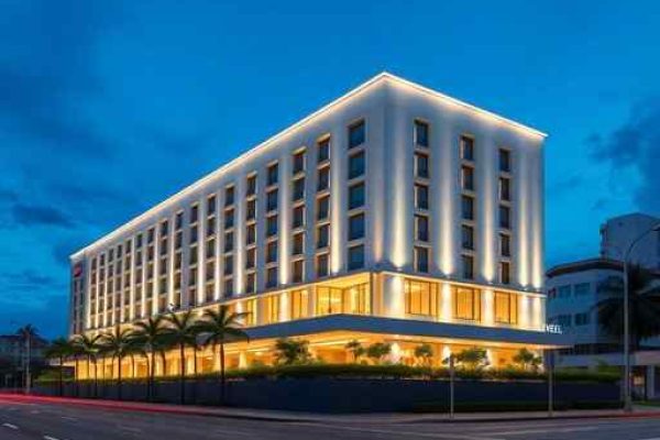 {"prompt":"professional architectural photography of a modern roadside hotel facade in Brazil with minimalist design and sophisticated lighting high-end commercial architecture cinematic lighting sharp focus photorealistic environment blue hour sky","originalPrompt":"professional architectural photography of a modern roadside hotel facade in Brazil with minimalist design and sophisticated lighting high-end commercial architecture cinematic lighting sharp focus photorealistic environment blue hour sky","width":512,"height":512,"seed":42,"model":"flux","safe":false,"quality":"medium","image":[],"transparent":false,"reasoning":"balanced","audio":true,"dimensionsExplicit":true,"isMature":false,"isChild":false,"trackingData":{"actualModel":"flux","usage":{"completionImageTokens":1,"totalTokenCount":1}}}