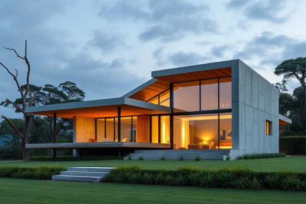 {"prompt":"professional architectural photography of a modern rural farmhouse in southern brazil high-end residential design integrated with nature cinematic lighting sharp focus photorealistic structures of concrete and wood beautiful landscaped grounds","originalPrompt":"professional architectural photography of a modern rural farmhouse in southern brazil high-end residential design integrated with nature cinematic lighting sharp focus photorealistic structures of concrete and wood beautiful landscaped grounds","seed":42,"model":"flux","safe":false,"quality":"medium","image":[],"transparent":false,"reasoning":"balanced","audio":true,"width":1024,"height":1024,"dimensionsExplicit":false,"has_nsfw_concept":false,"concept":null,"trackingData":{"actualModel":"flux","usage":{"completionImageTokens":1,"totalTokenCount":1}}}