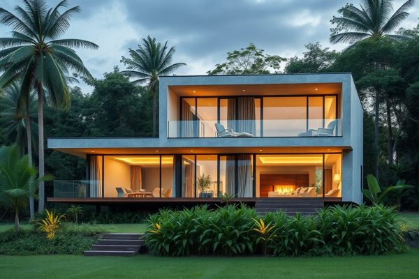 {"prompt":"professional architectural photography of a modern sustainable house integrated into a lush green landscape in brazil high-end residential design cinematic lighting photorealistic sharp focus eco-friendly materials luxury estate exterior","originalPrompt":"professional architectural photography of a modern sustainable house integrated into a lush green landscape in brazil high-end residential design cinematic lighting photorealistic sharp focus eco-friendly materials luxury estate exterior","seed":42,"model":"flux","safe":false,"quality":"medium","image":[],"transparent":false,"reasoning":"balanced","audio":true,"width":1024,"height":1024,"dimensionsExplicit":false,"has_nsfw_concept":false,"concept":null,"trackingData":{"actualModel":"flux","usage":{"completionImageTokens":1,"totalTokenCount":1}}}