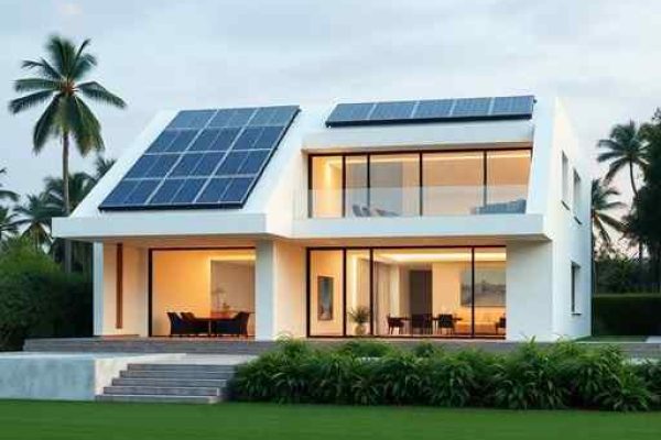 {"prompt":"professional architectural photography of a modern sustainable luxury house in brazil with integrated solar panels on the roof clean minimalist design lush green surroundings cinematic lighting sharp focus photorealistic high-end residential architecture","originalPrompt":"professional architectural photography of a modern sustainable luxury house in brazil with integrated solar panels on the roof clean minimalist design lush green surroundings cinematic lighting sharp focus photorealistic high-end residential architecture","width":512,"height":512,"seed":42,"model":"flux","safe":false,"quality":"medium","image":[],"transparent":false,"reasoning":"balanced","audio":true,"dimensionsExplicit":true,"isMature":false,"isChild":false,"trackingData":{"actualModel":"flux","usage":{"completionImageTokens":1,"totalTokenCount":1}}}