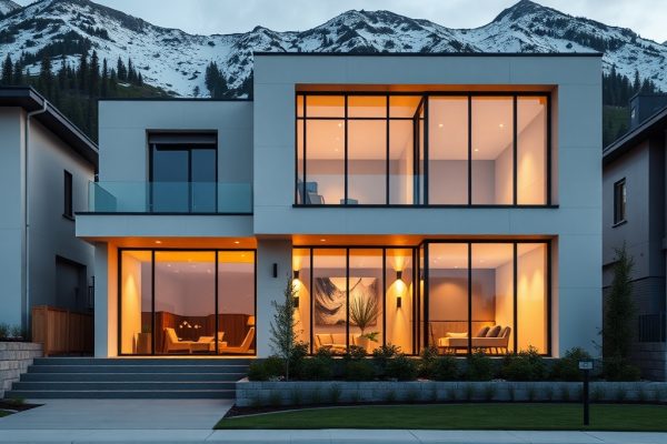 {"prompt":"professional architectural photography of a modernized facade in a mountain town high-end residential design minimalist elegant lines large glass panels warm cinematic lighting sharp focus photorealistic luxury estate exterior","originalPrompt":"professional architectural photography of a modernized facade in a mountain town high-end residential design minimalist elegant lines large glass panels warm cinematic lighting sharp focus photorealistic luxury estate exterior","seed":42,"model":"flux","safe":false,"quality":"medium","image":[],"transparent":false,"reasoning":"balanced","audio":true,"width":1024,"height":1024,"dimensionsExplicit":false,"has_nsfw_concept":false,"concept":null,"trackingData":{"actualModel":"flux","usage":{"completionImageTokens":1,"totalTokenCount":1}}}