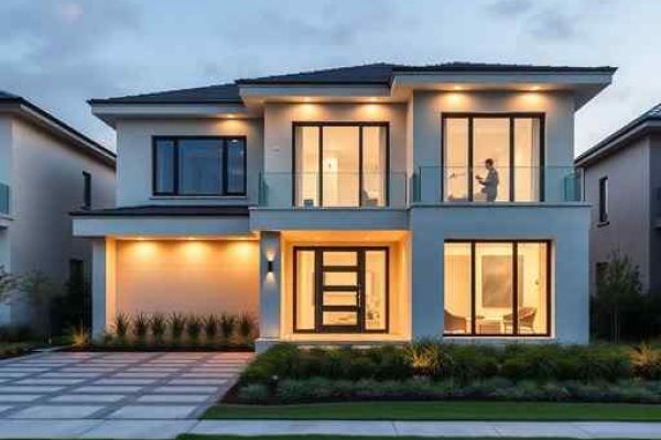 {"prompt":"professional architectural photography of high-end modern residential houses in a new planned neighborhood with cinematic lighting and luxury estate exterior design sharp focus photorealistic minimalist landscaping and sophisticated facade details","originalPrompt":"professional architectural photography of high-end modern residential houses in a new planned neighborhood with cinematic lighting and luxury estate exterior design sharp focus photorealistic minimalist landscaping and sophisticated facade details","width":512,"height":512,"seed":42,"model":"flux","safe":false,"quality":"medium","image":[],"transparent":false,"reasoning":"balanced","audio":true,"dimensionsExplicit":true,"isMature":false,"isChild":false,"trackingData":{"actualModel":"flux","usage":{"completionImageTokens":1,"totalTokenCount":1}}}