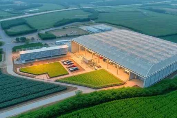 {"prompt":"professional architectural photography of modern industrial farm facilities integrated with nature high-end structural engineering design cinematic lighting sharp focus photorealistic drone view of advanced agricultural infrastructure","originalPrompt":"professional architectural photography of modern industrial farm facilities integrated with nature high-end structural engineering design cinematic lighting sharp focus photorealistic drone view of advanced agricultural infrastructure","width":512,"height":512,"seed":42,"model":"flux","safe":false,"quality":"medium","image":[],"transparent":false,"reasoning":"balanced","audio":true,"dimensionsExplicit":true,"isMature":false,"isChild":false,"trackingData":{"actualModel":"flux","usage":{"completionImageTokens":1,"totalTokenCount":1}}}