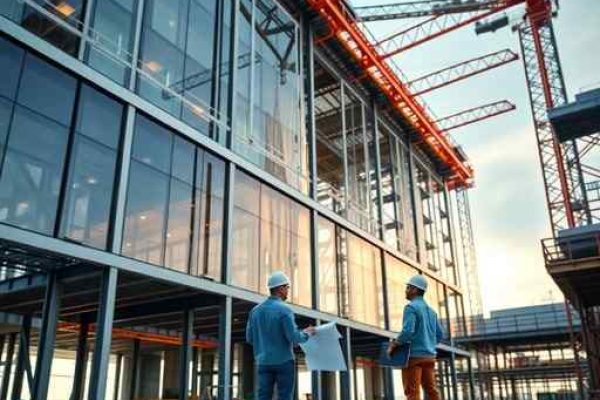 {"prompt":"professional architectural photography showing a modern commercial building under construction in brazil with engineers reviewing blueprints and steel structures cinematic lighting sharp focus photorealistic high-end engineering detail","originalPrompt":"professional architectural photography showing a modern commercial building under construction in brazil with engineers reviewing blueprints and steel structures cinematic lighting sharp focus photorealistic high-end engineering detail","width":512,"height":512,"seed":42,"model":"flux","safe":false,"quality":"medium","image":[],"transparent":false,"reasoning":"balanced","audio":true,"dimensionsExplicit":true,"isMature":false,"isChild":false,"trackingData":{"actualModel":"flux","usage":{"completionImageTokens":1,"totalTokenCount":1}}}